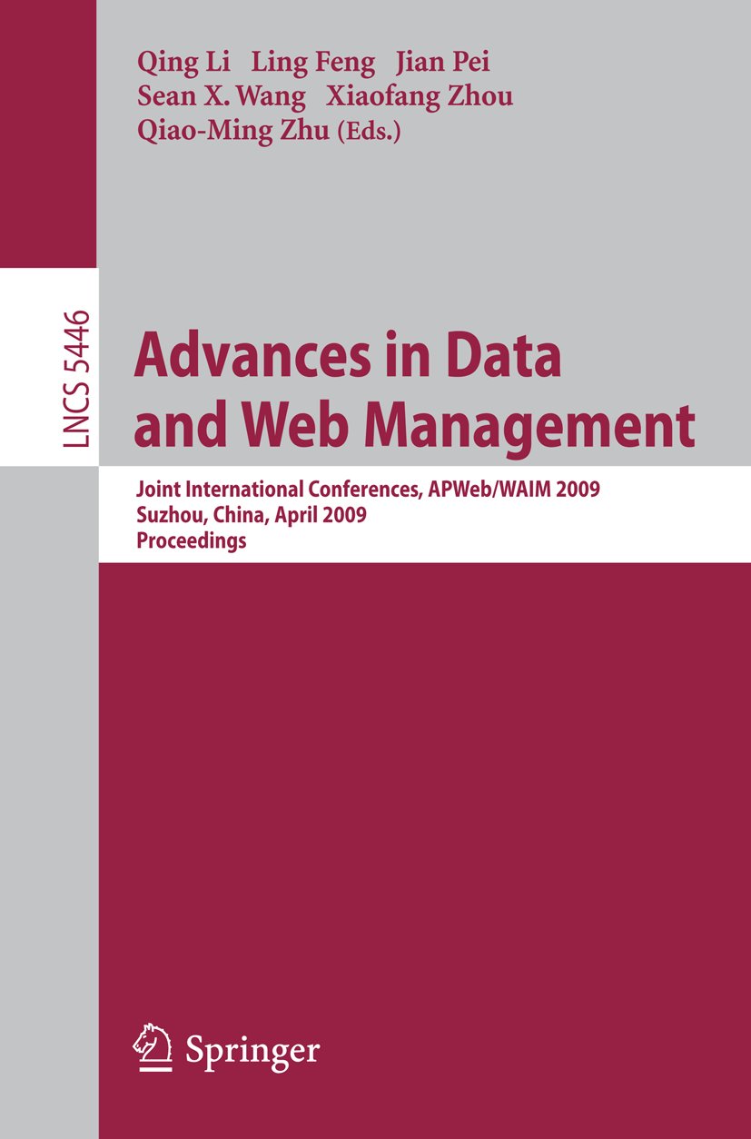 Advances in Data and Web Management