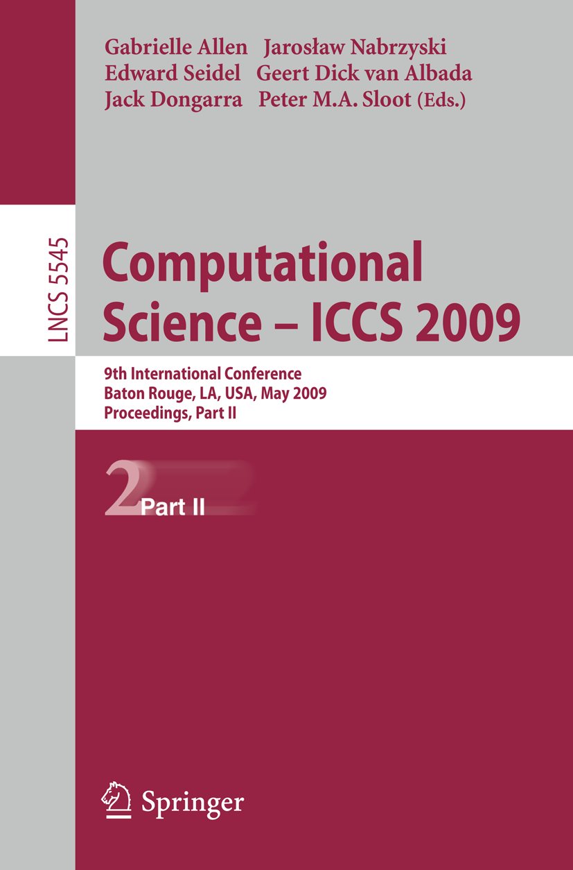 Computational Science – ICCS 2009