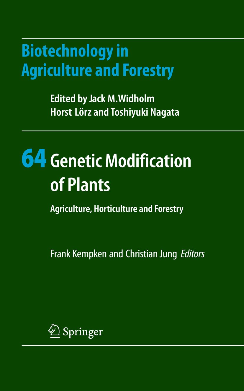 Biotechnology in Agriculture and Forestry