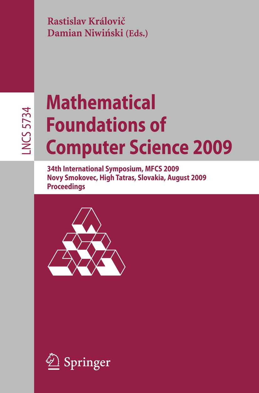 Lecture Notes in Computer Science