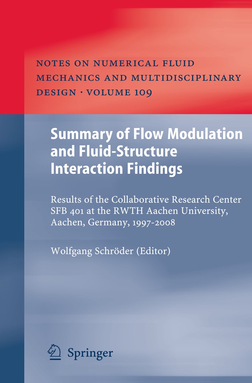 Notes on Numerical Fluid Mechanics and Multidisciplinary Design