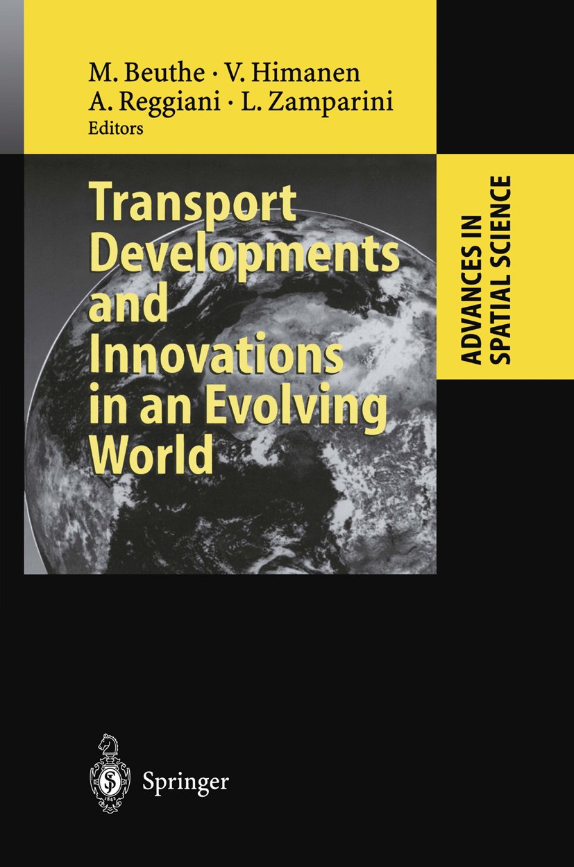 Advances in Spatial Science