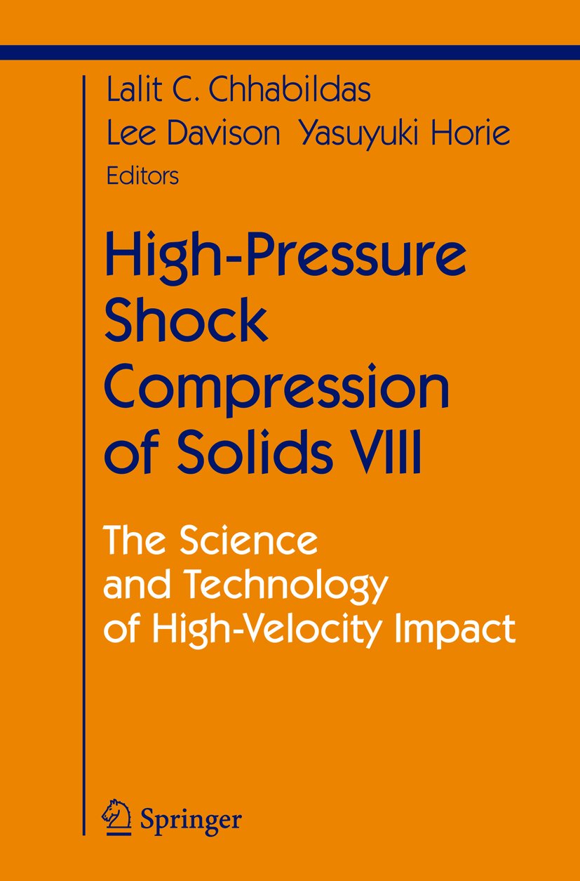 Shock Wave and High Pressure Phenomena