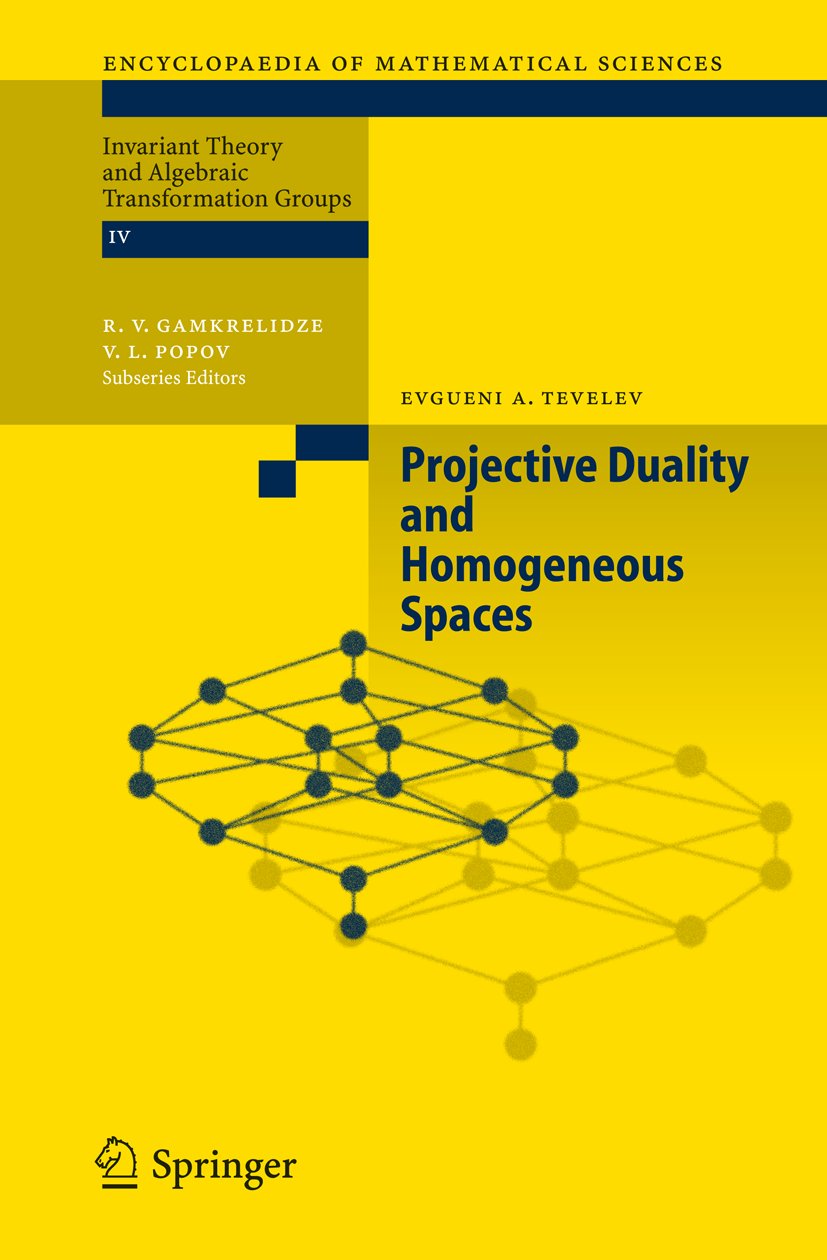 Encyclopaedia of Mathematical Sciences