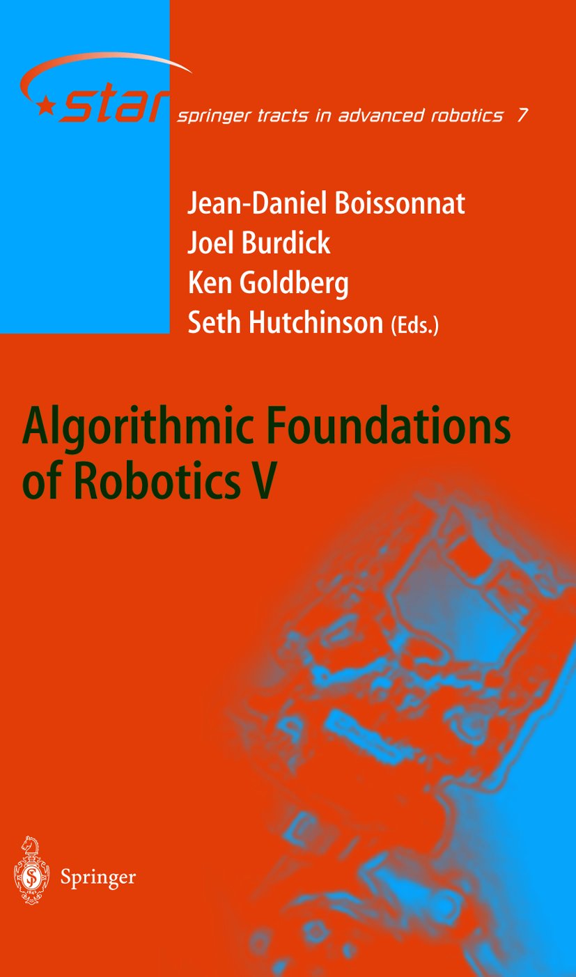 Springer Tracts in Advanced Robotics