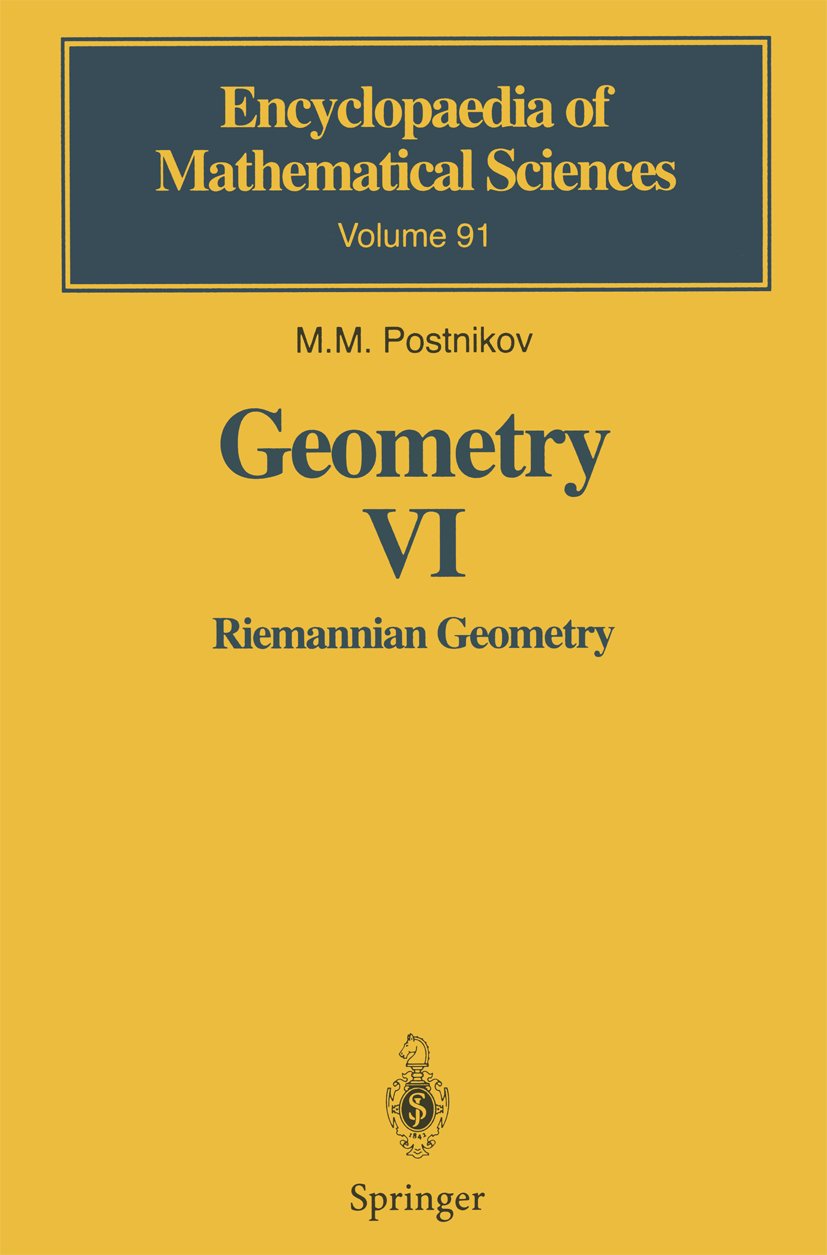 Encyclopaedia of Mathematical Sciences