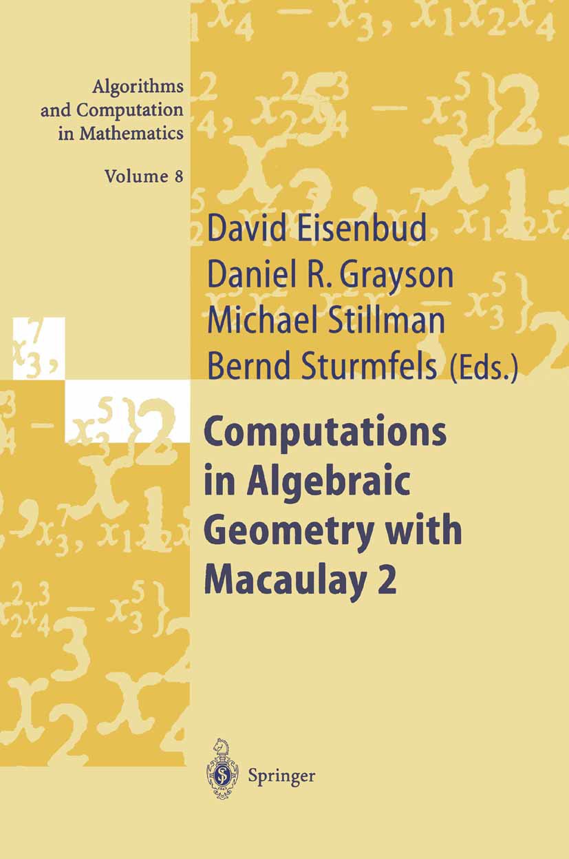 Algorithms and Computation in Mathematics