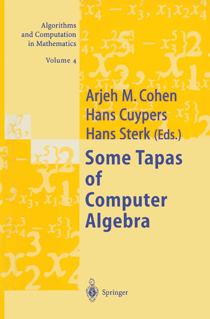 Algorithms and Computation in Mathematics