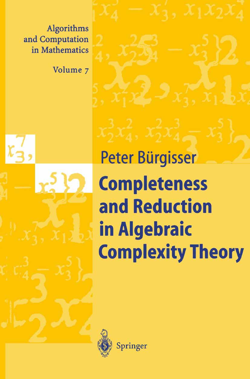 Algorithms and Computation in Mathematics