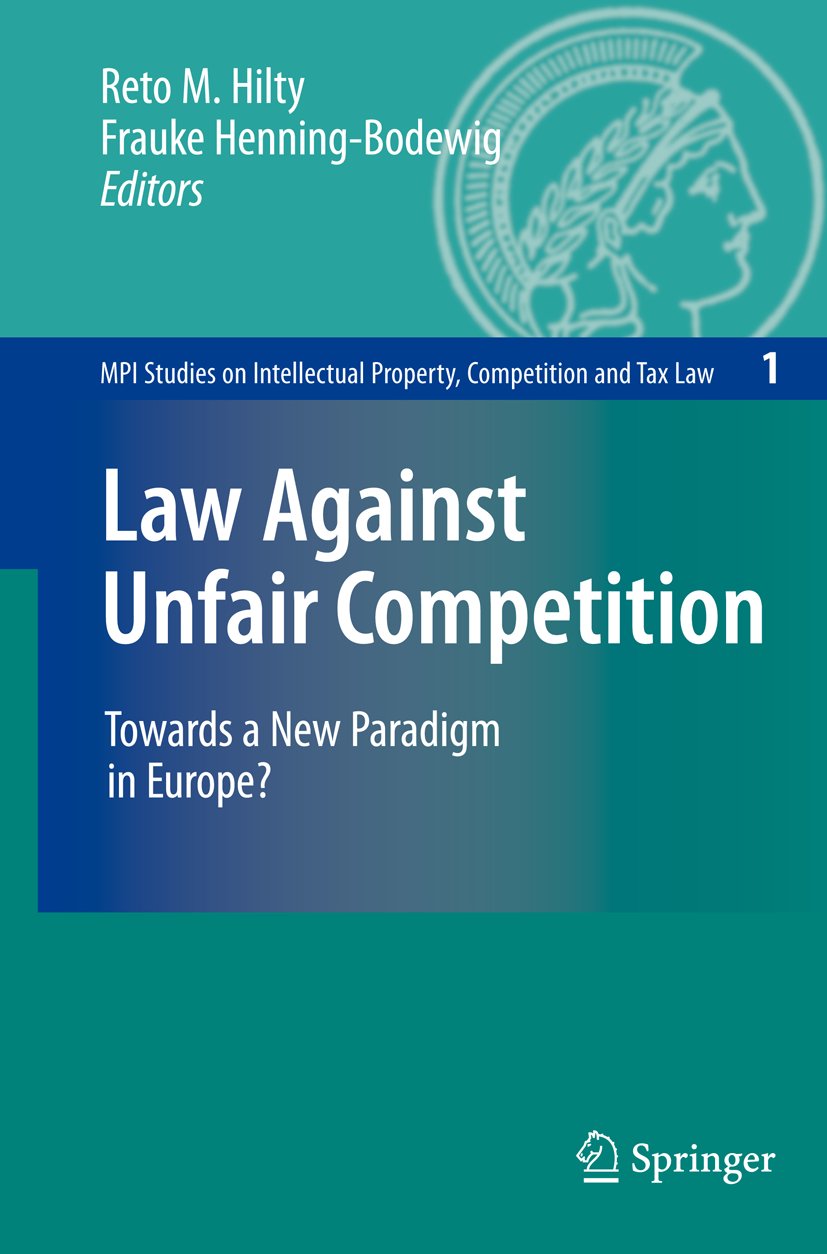 MPI Studies on Intellectual Property and Competition Law