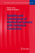 Stability and Convergence of Mechanical Systems with Unilateral Constraints