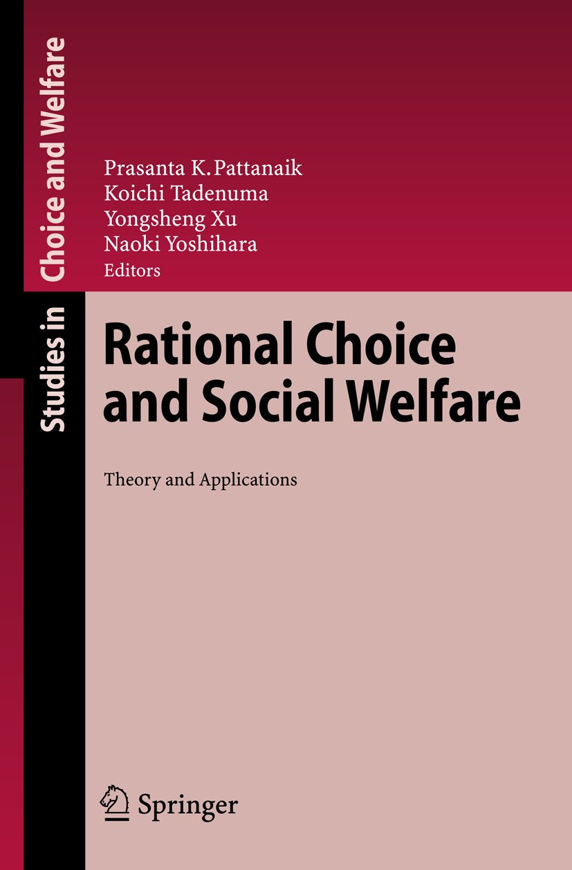 Studies in Choice and Welfare