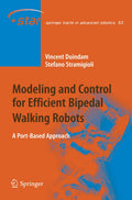 Modeling and Control for Efficient Bipedal Walking Robots
