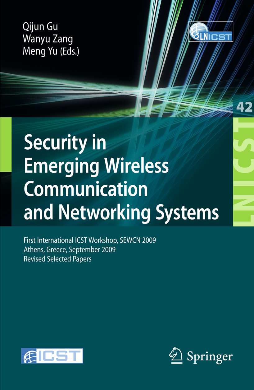 Security in Emerging Wireless Communication and Networking Systems