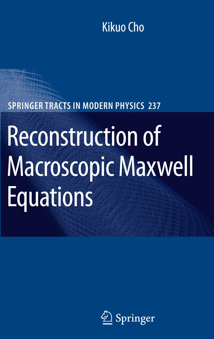 Springer Tracts in Modern Physics