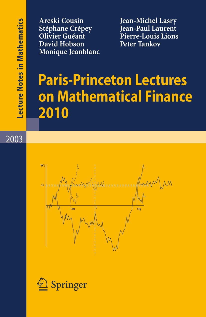 Lecture Notes in Mathematics