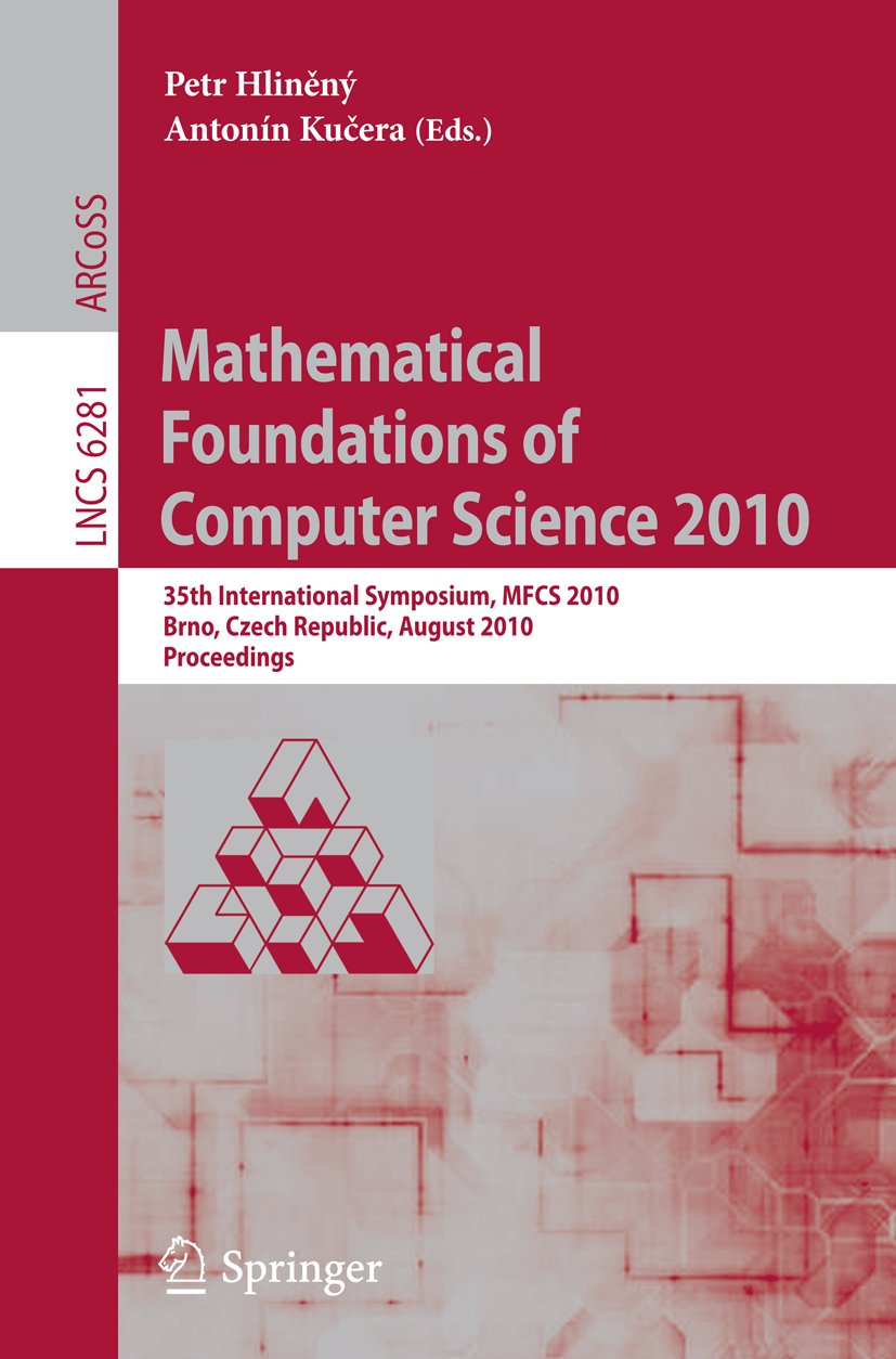 Lecture Notes in Computer Science