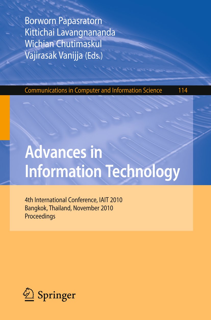 Communications in Computer and Information Science