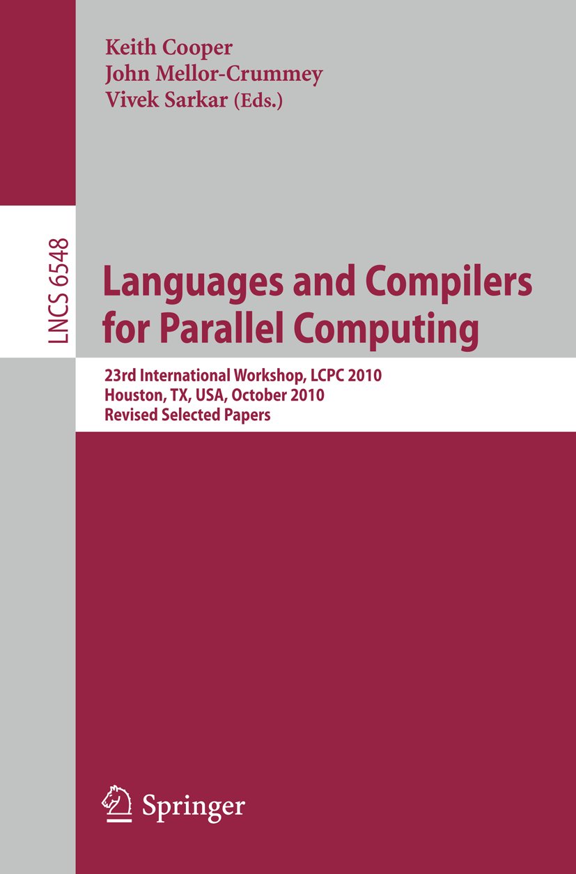 Lecture Notes in Computer Science