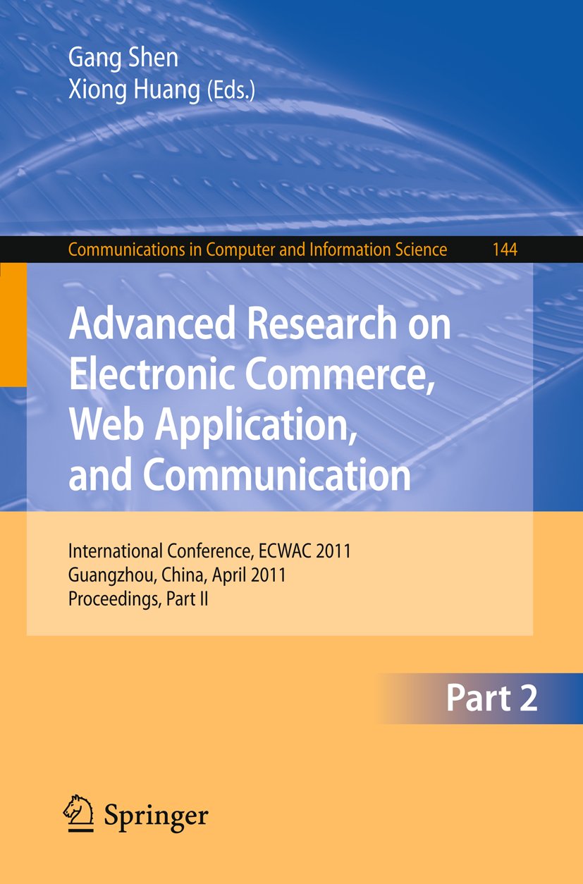 Communications in Computer and Information Science
