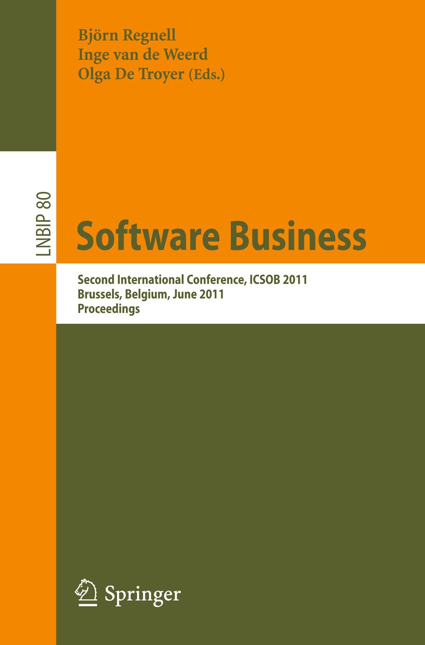 Lecture Notes in Business Information Processing