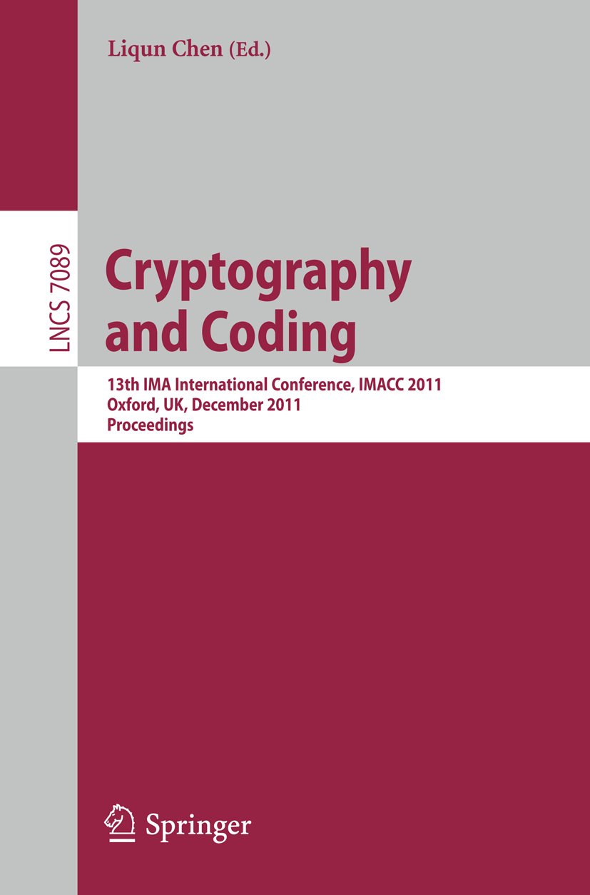 Lecture Notes in Computer Science