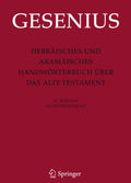 Hebräisches und Aramäisches Handwörterbuch über das Alte Testament