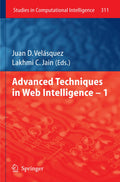 Advanced Techniques in Web Intelligence -1
