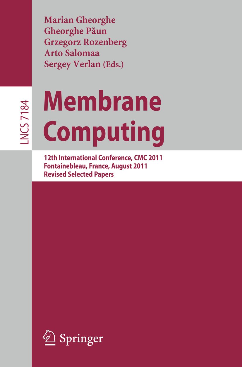 Lecture Notes in Computer Science