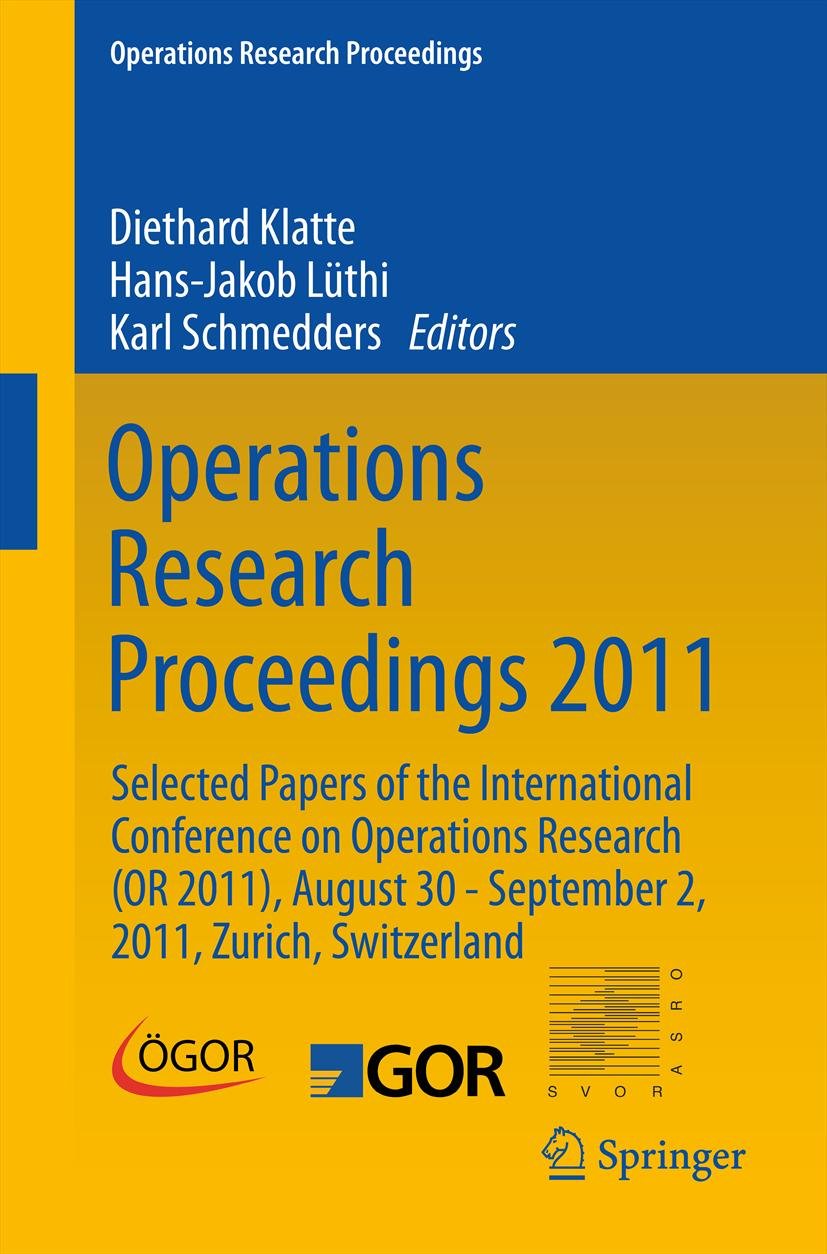 Operations Research Proceedings