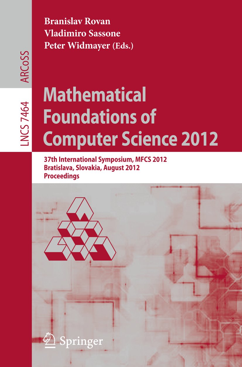 Lecture Notes in Computer Science