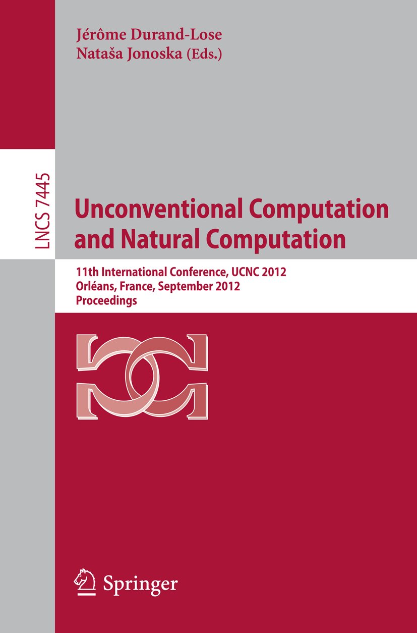 Lecture Notes in Computer Science