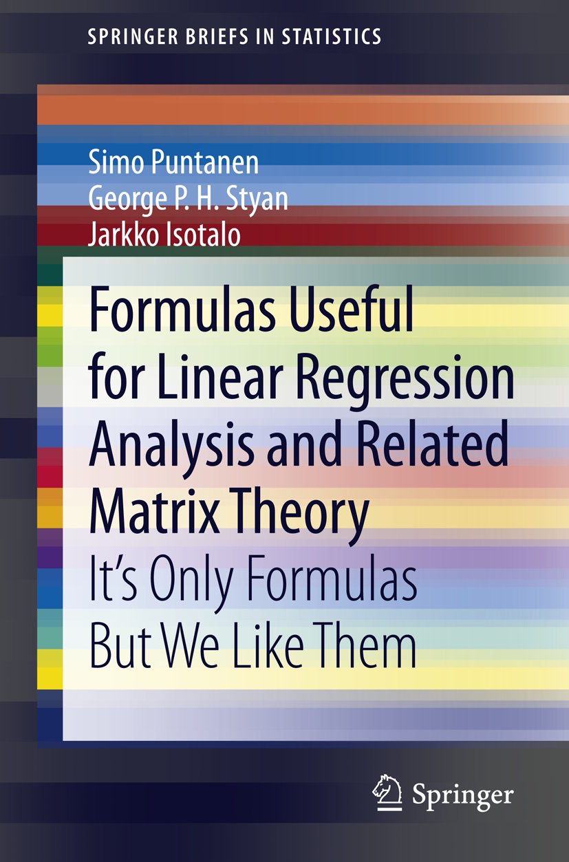SpringerBriefs in Statistics