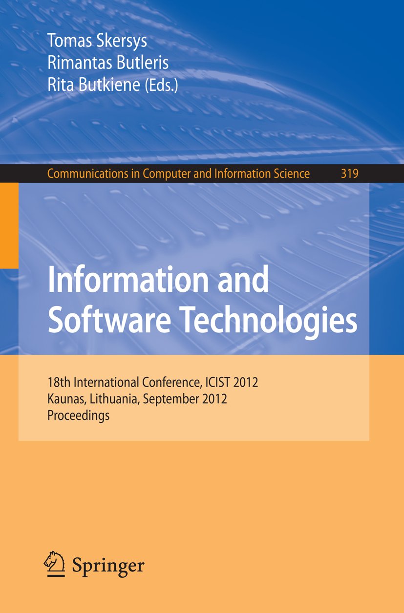 Communications in Computer and Information Science