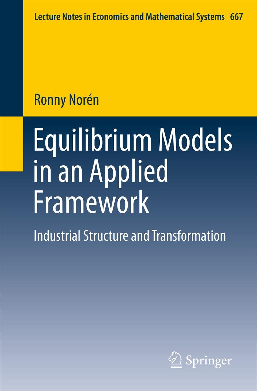 Lecture Notes in Economics and Mathematical Systems