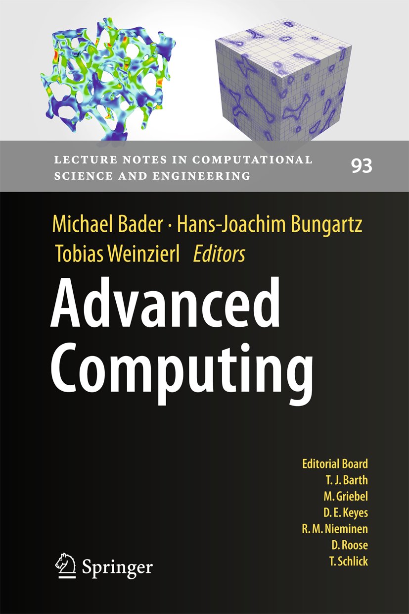 Lecture Notes in Computational Science and Engineering