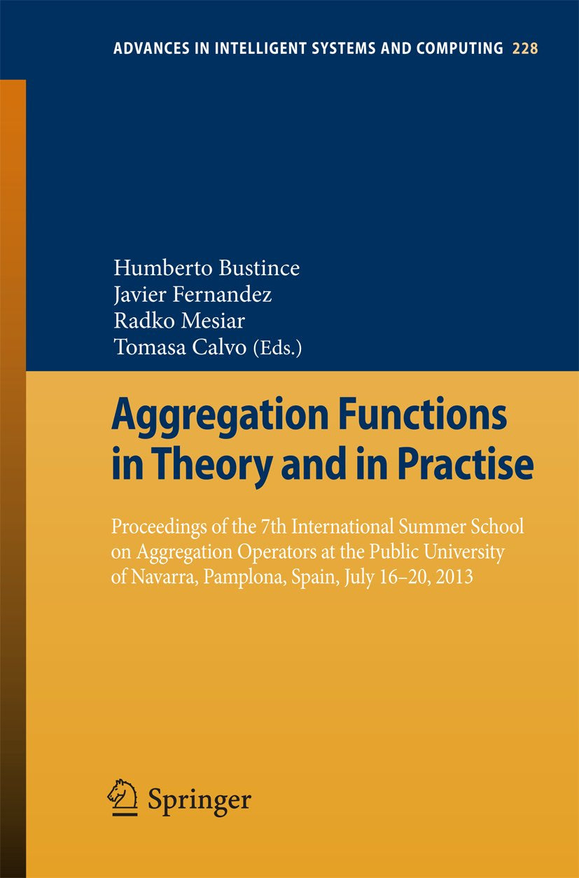 Advances in Intelligent Systems and Computing