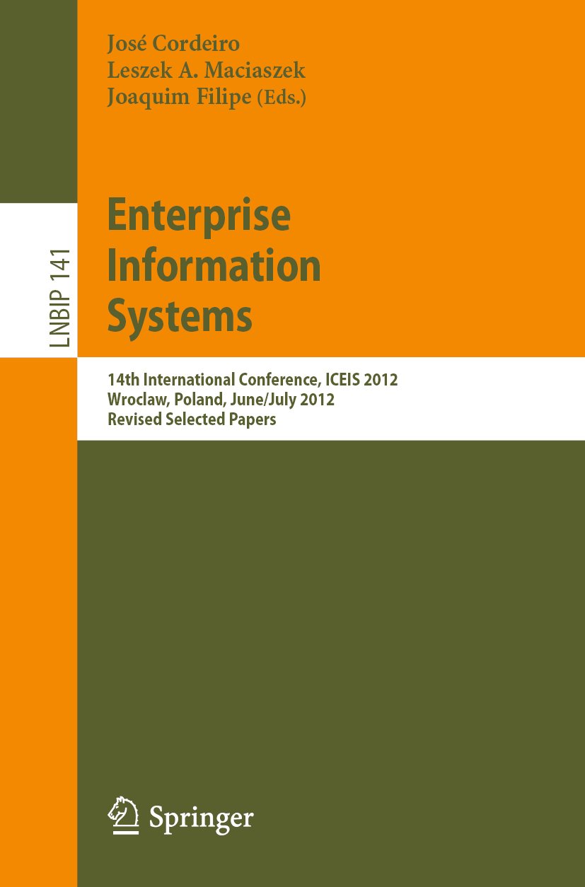 Lecture Notes in Business Information Processing