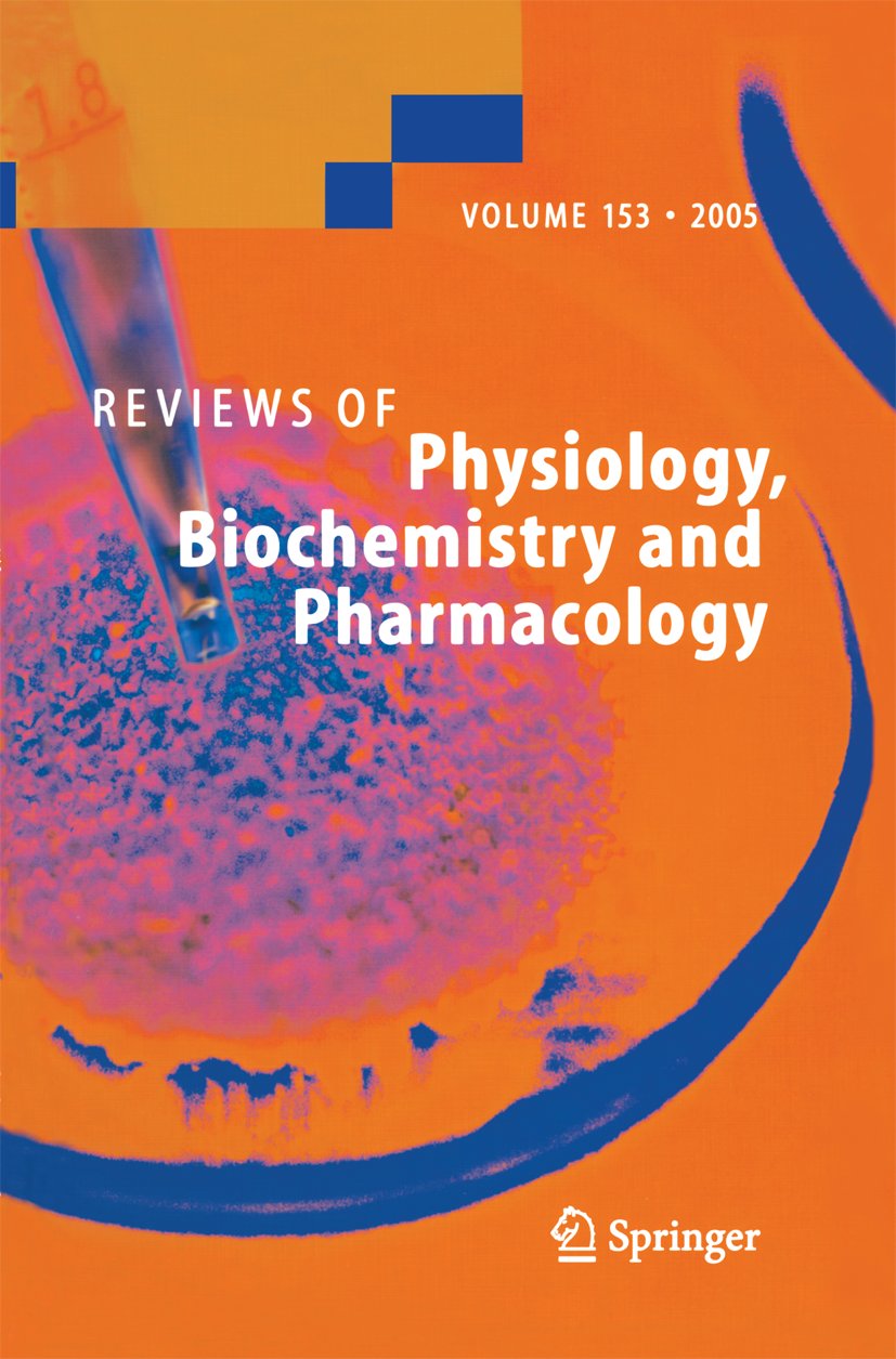 Reviews of Physiology, Biochemistry and Pharmacology
