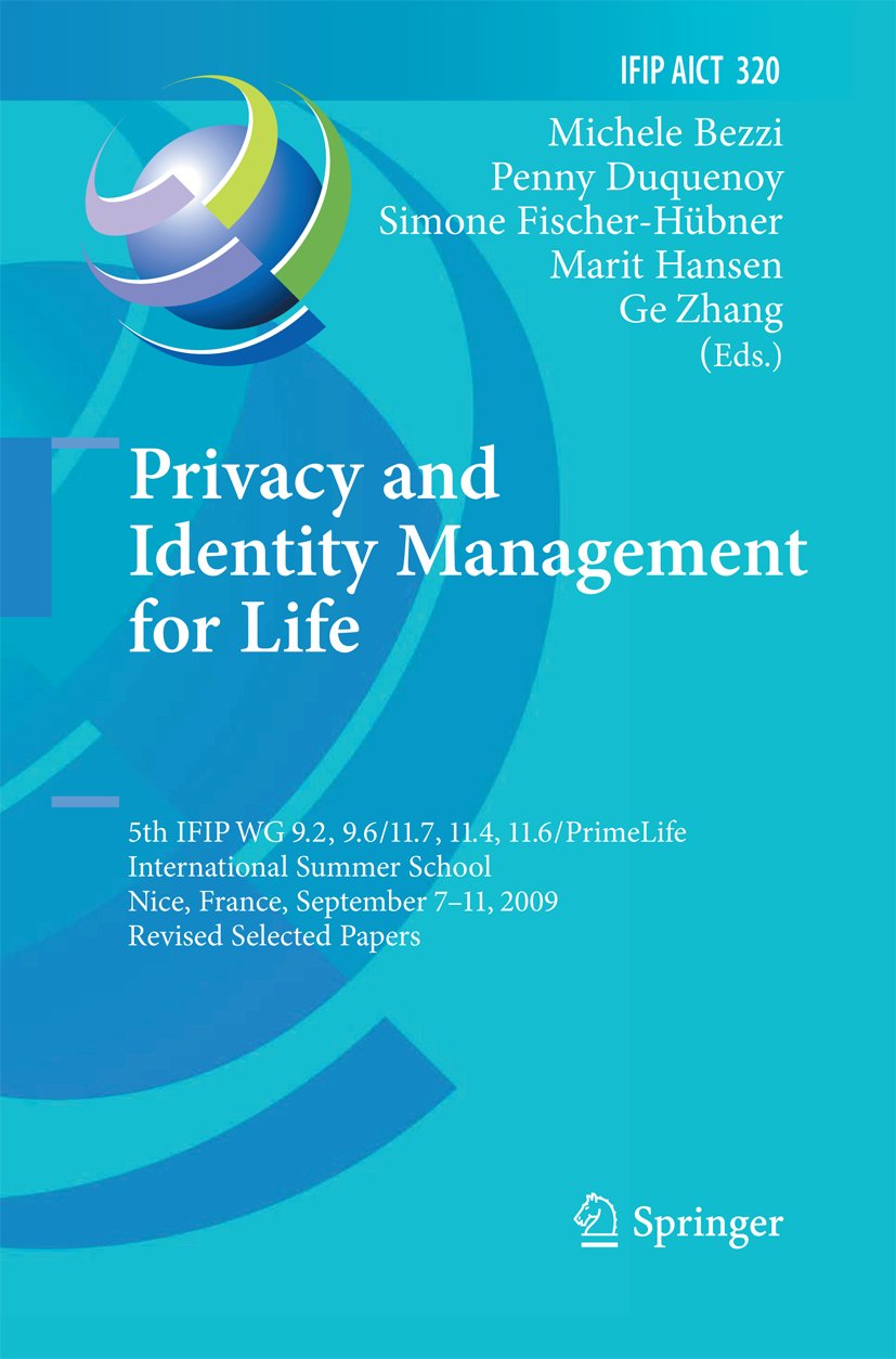 IFIP Advances in Information and Communication Technology