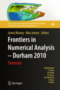 Lecture Notes in Computational Science and Engineering