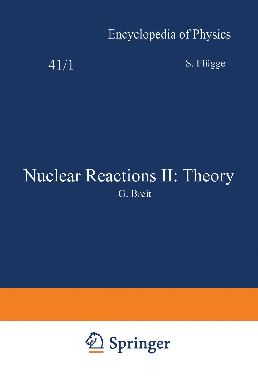Nuclear Reactions II: Theory / Kernreaktionen II: Theorie