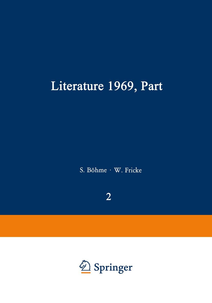 Literature 1969, Part 2