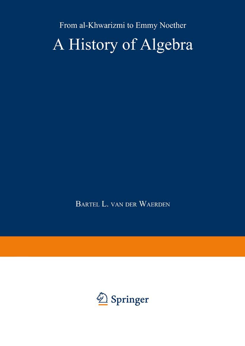 A History of Algebra
