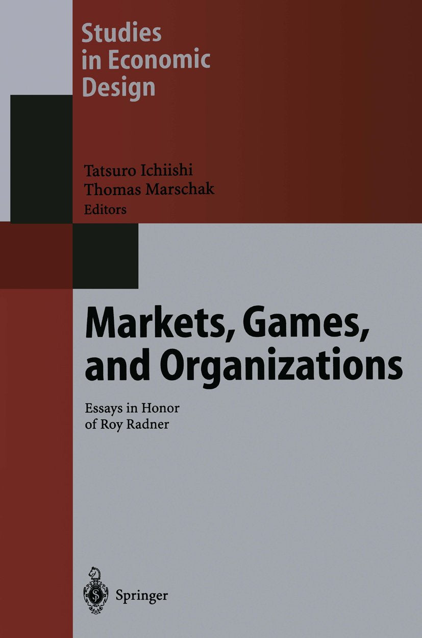 Studies in Economic Design