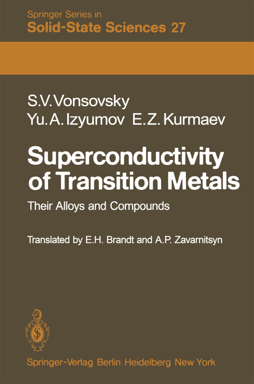 Superconductivity of Transition Metals