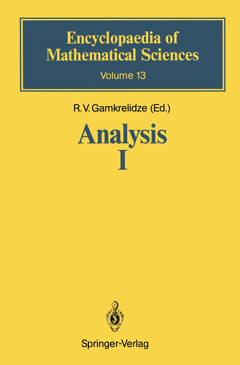 Encyclopaedia of Mathematical Sciences
