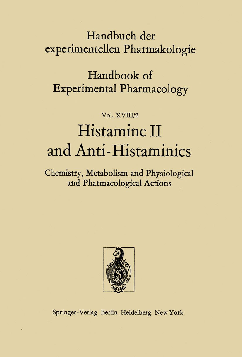 Histamine II and Anti-Histaminics