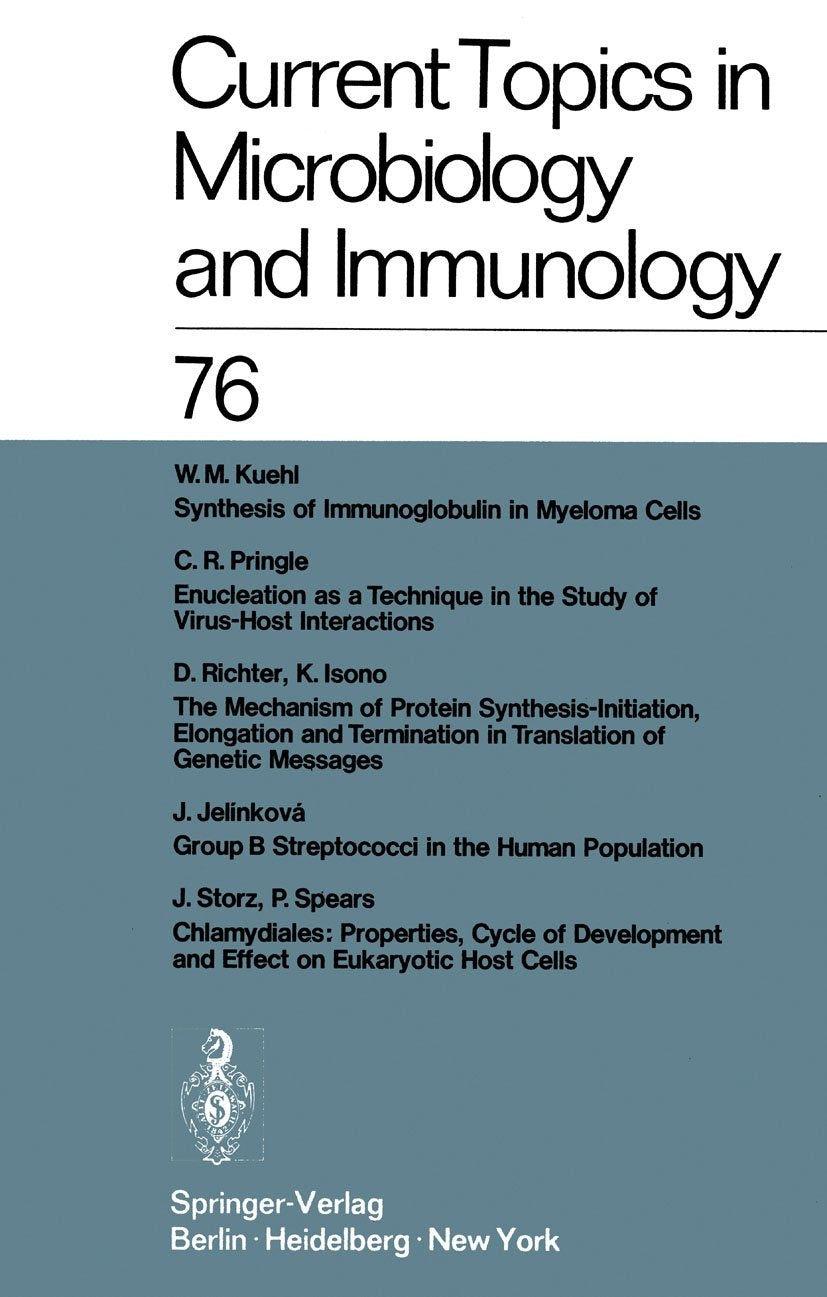 Current Topics in Microbiology and Immunology