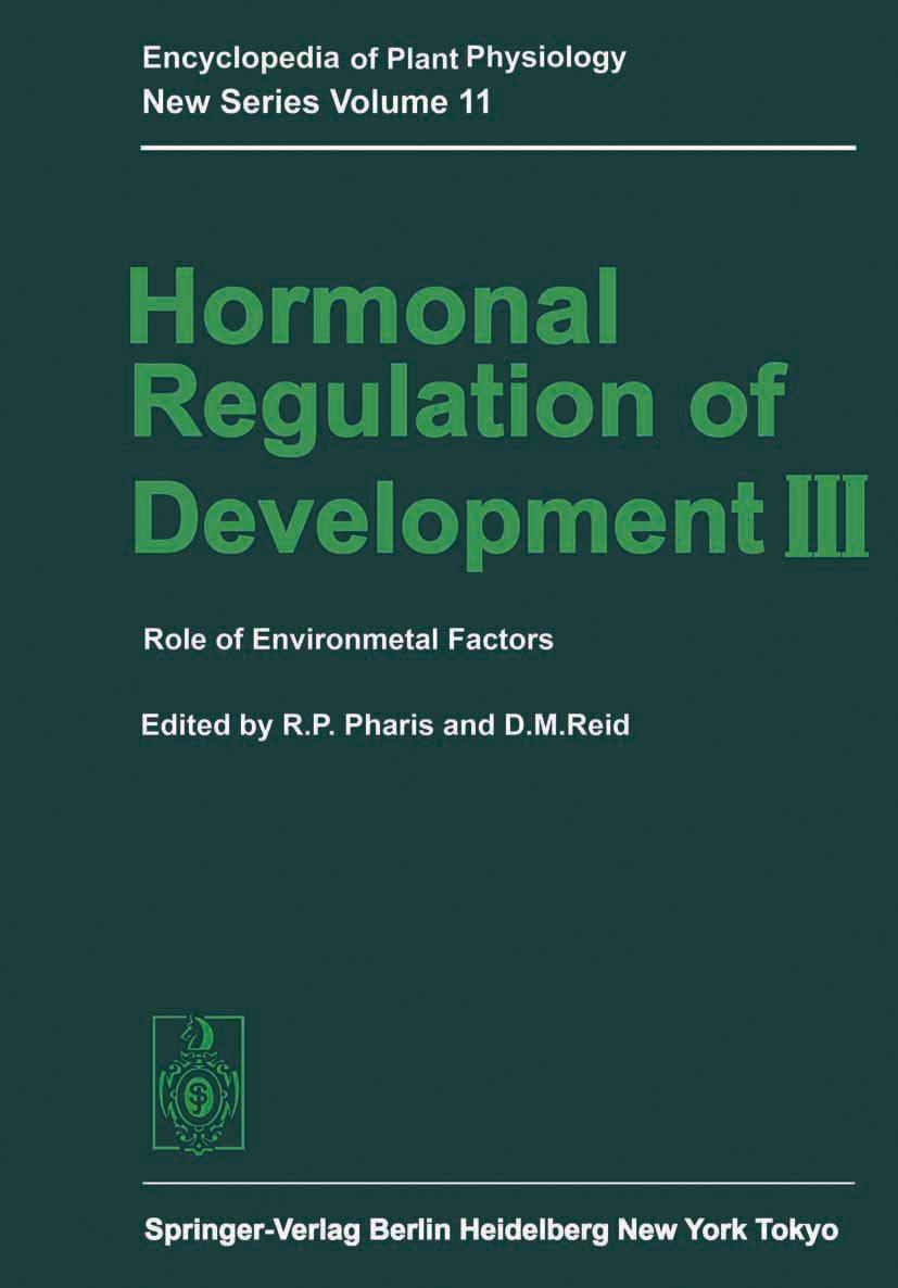 Hormonal Regulation of Development III